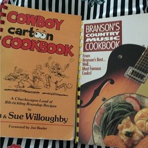 Cowboy Cartoon Cookbook and Branson's Country Music Cookbook